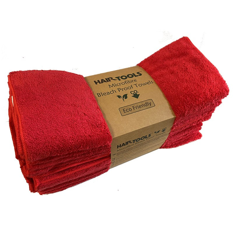 Maguire Hair & Beauty Supplies - Hair Tools Microfibre bleach proof Towels  features and benefits include: ♻️Eco-Friendly - Polyester and Polyamide use  considerably less water and zero pesticides in their production compared